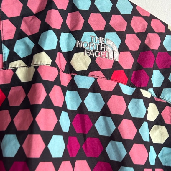 THE NORTH FACE hyvent girls size 14 waterproof fall multicoloured coat - Picture 4 of 9